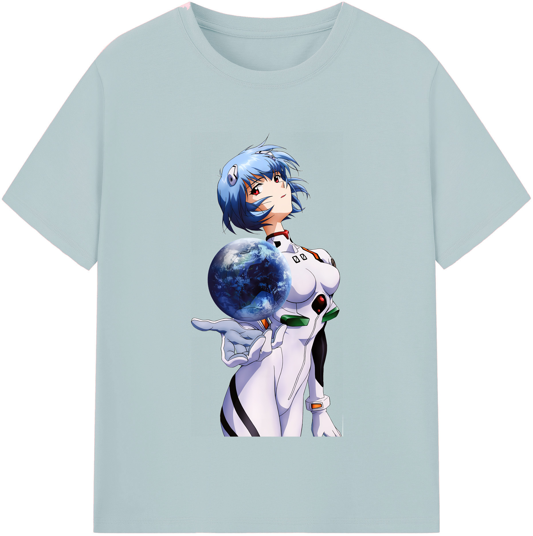 （画像用） EVA 新世紀エヴァンゲリオン 綿100％半袖Tシャツ（フロントプリント）